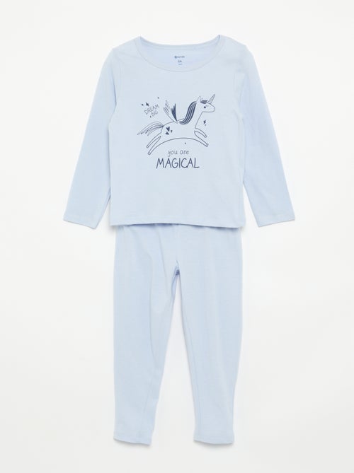2-delige pyjama van jerseytricot - Kiabi 2-delige pyjama van jerseytricot - Kiabi