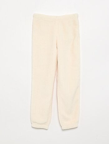 2-delige pyjama van koraalfleece - Sweatshirt + broek