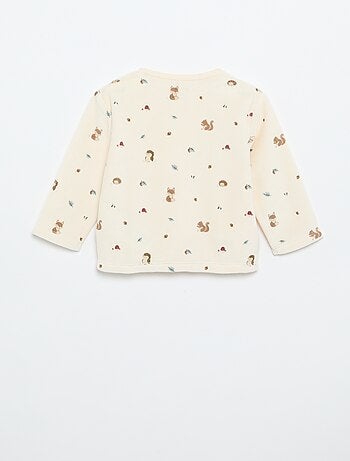 2-delige pyjama van velours