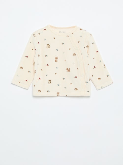2-delige pyjama van velours - Kiabi 2-delige pyjama van velours - Kiabi