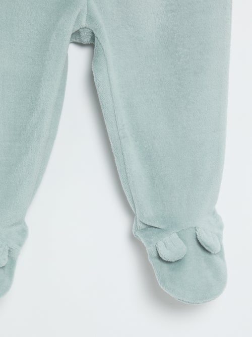 2-delige pyjama van velours - Kiabi 2-delige pyjama van velours - Kiabi