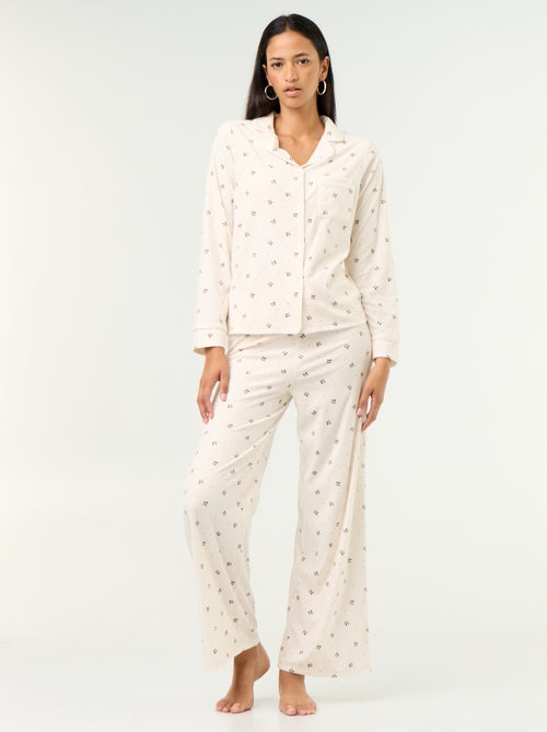 2-delige pyjamaset - Blouse + broek - Kiabi 2-delige pyjamaset - Blouse + broek - Kiabi