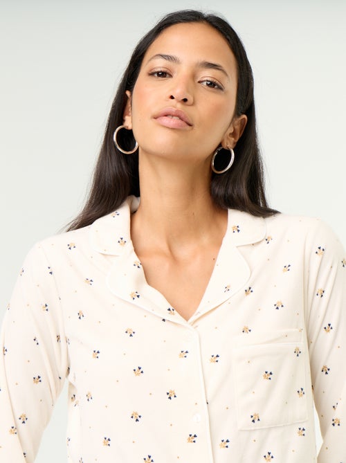 2-delige pyjamaset - Blouse + broek - Kiabi 2-delige pyjamaset - Blouse + broek - Kiabi