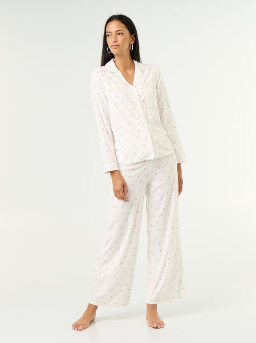 2-delige pyjamaset - Blouse + broek - Kiabi 2-delige pyjamaset - Blouse + broek - Kiabi