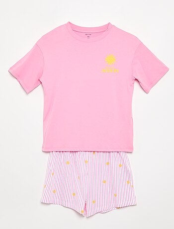 2-delige pyjamaset - short + T-shirt