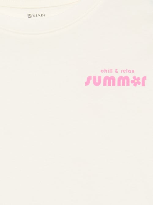 2-delige pyjamaset - short + T-shirt - Kiabi 2-delige pyjamaset - short + T-shirt - Kiabi