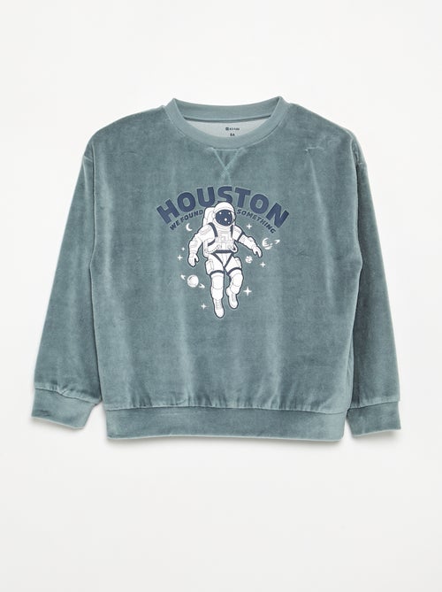 2-delige pyjamaset - Sweater + broek - Kiabi