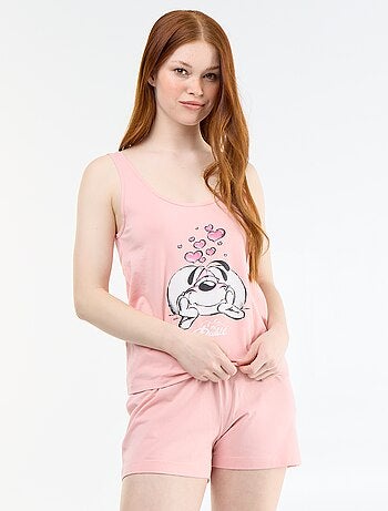2-delige pyjamaset 'Diddle' met short en débardeur