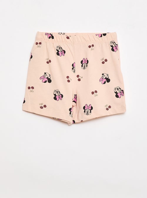 2-delige pyjamaset 'Disney' 'Minnie' T-shirt + short - Kiabi