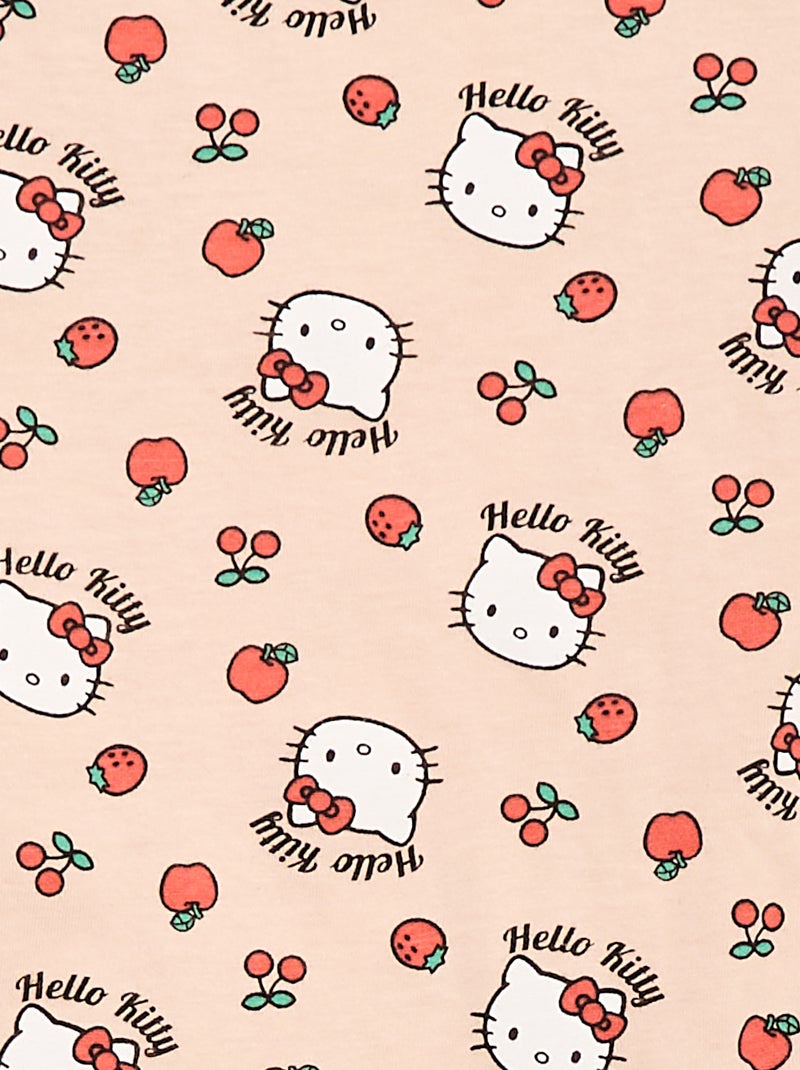 2-delige pyjamaset 'Hello Kitty' Biege - Kiabi
