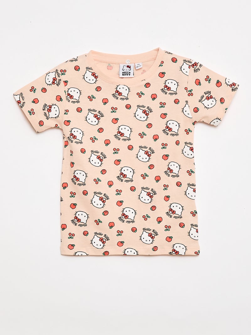2-delige pyjamaset 'Hello Kitty' Biege - Kiabi