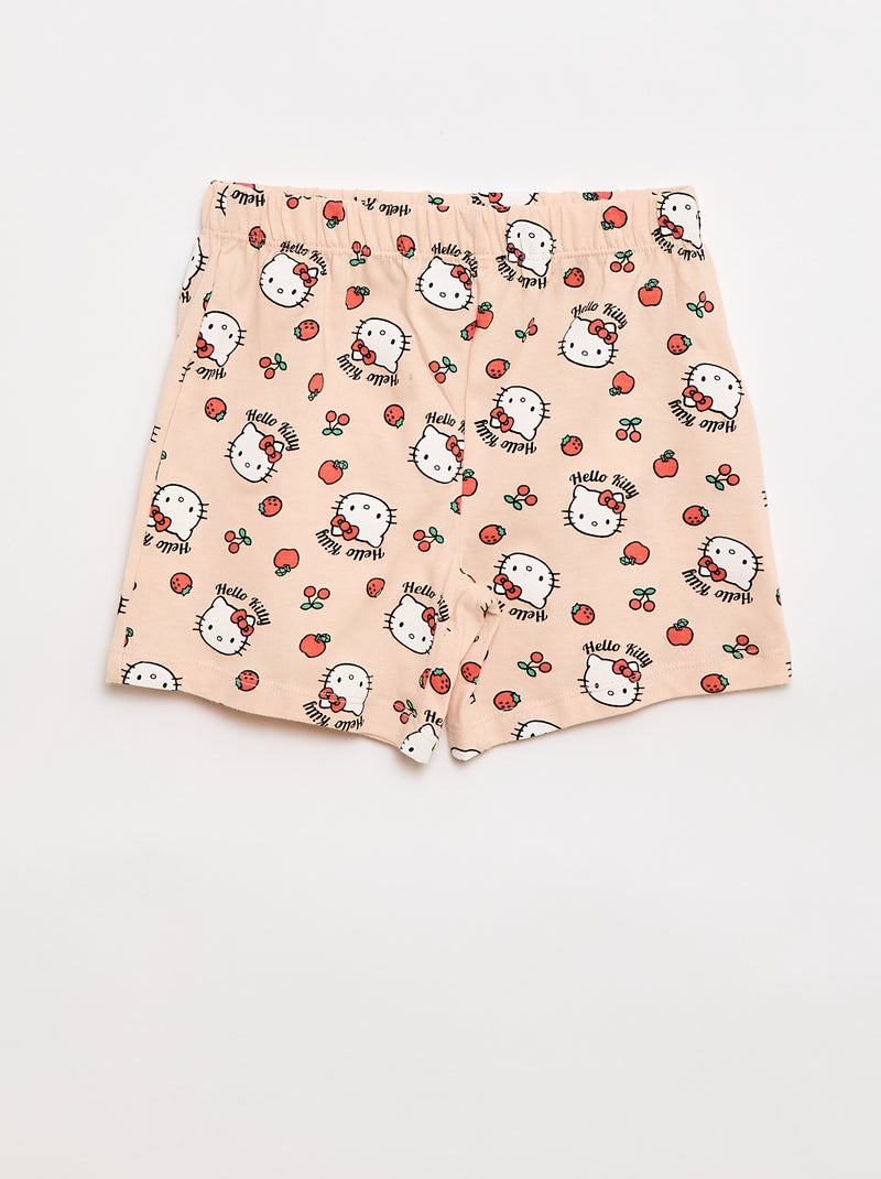 2-delige pyjamaset 'Hello Kitty' Biege - Kiabi