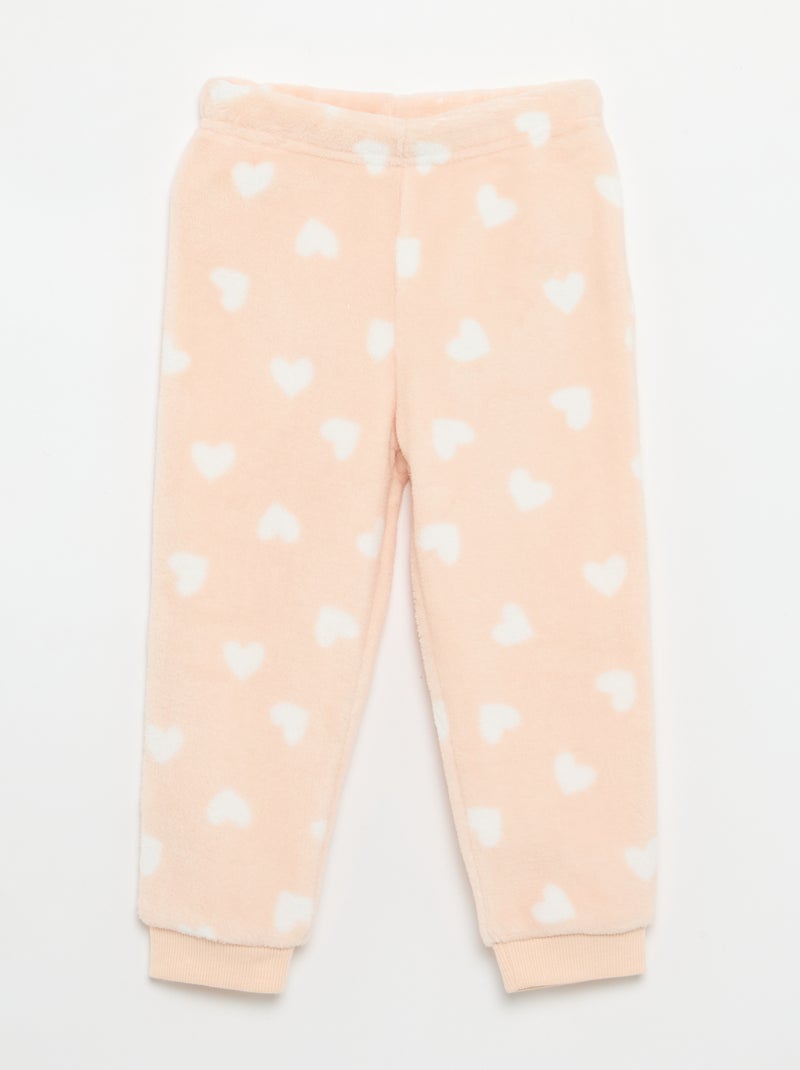 2-delige pyjamaset 'Marie' 'Disney' van fleece Rose - Kiabi