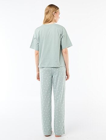 2-delige pyjamaset met 'Marie' print