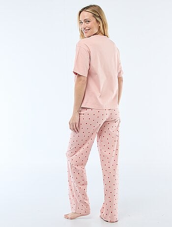 2-delige pyjamaset met 'Marie' print
