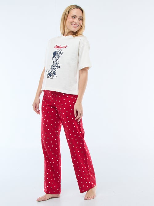 2-delige pyjamaset met 'Minnie' print - Kiabi