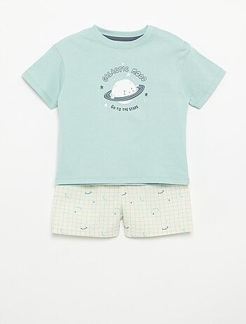 2-delige pyjamaset met short en T-shirt