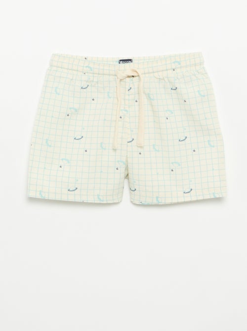 2-delige pyjamaset met short en T-shirt - Kiabi