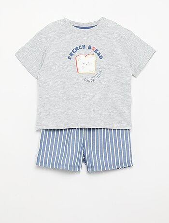 2-delige pyjamaset met short en T-shirt