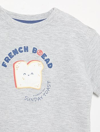 2-delige pyjamaset met short en T-shirt