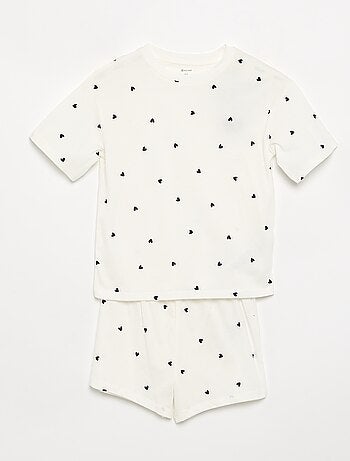 2-delige pyjamaset - short + T-shirt