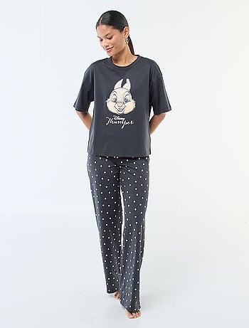 2-delige pyjamaset met 'Marie' print
