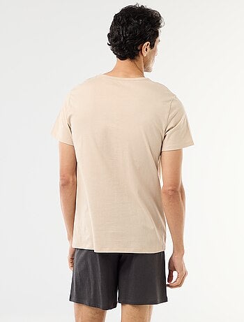 2-delige pyjamaset met T-shirt en korte broek