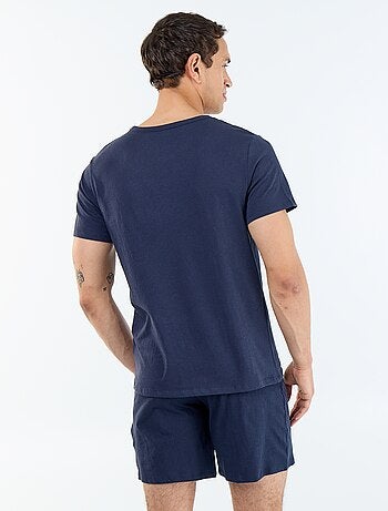 2-delige pyjamaset met T-shirt en korte broek