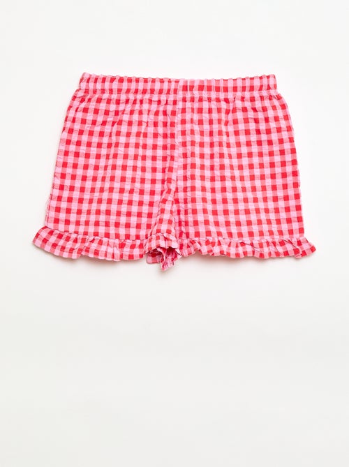 2-delige pyjamaset met T-shirt en korte broek - Kiabi