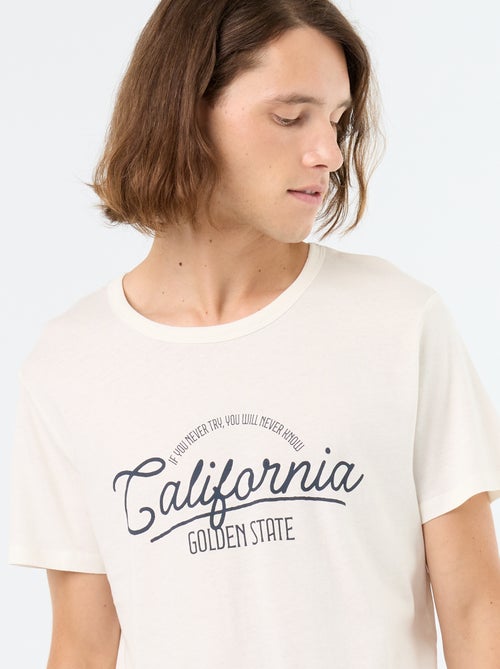 2-delige pyjamaset met T-shirt en korte broek - Kiabi