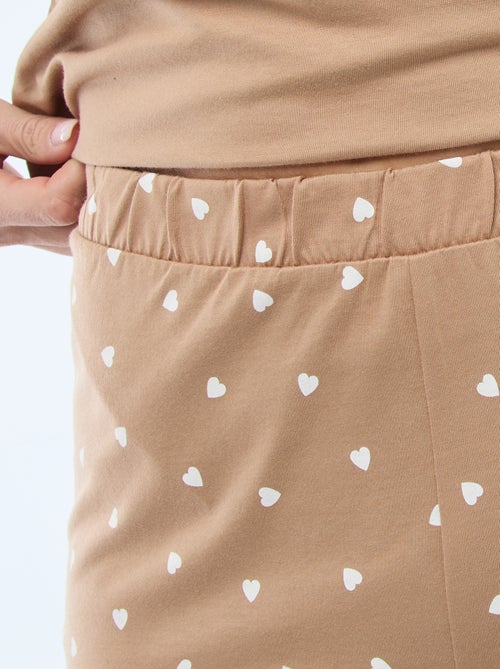 2-delige pyjamaset met 'Tic et Tac' print - Kiabi