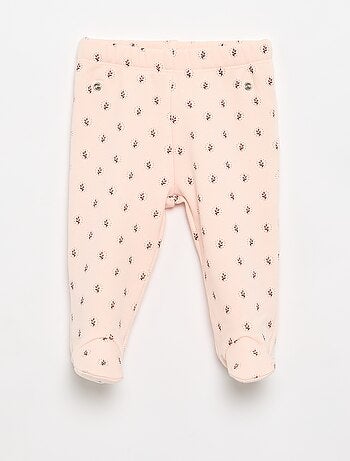 2-delige pyjamaset met voetjes