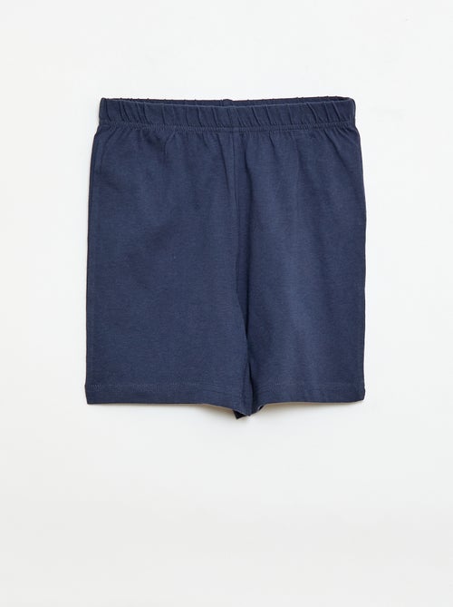 2-delige pyjamaset short + T-shirt - Kiabi