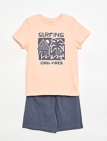 2-delige pyjamaset short + T-shirt