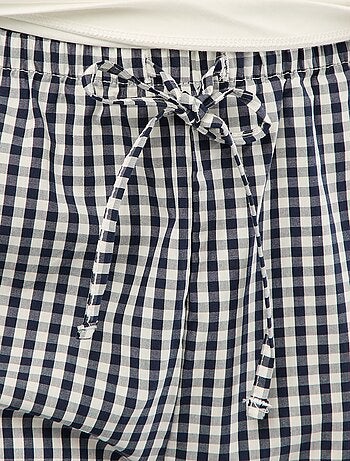 2-delige pyjamaset T-shirt + popeline broek 'Angel'