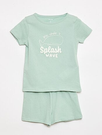 2-delige pyjamaset T-shirt + short