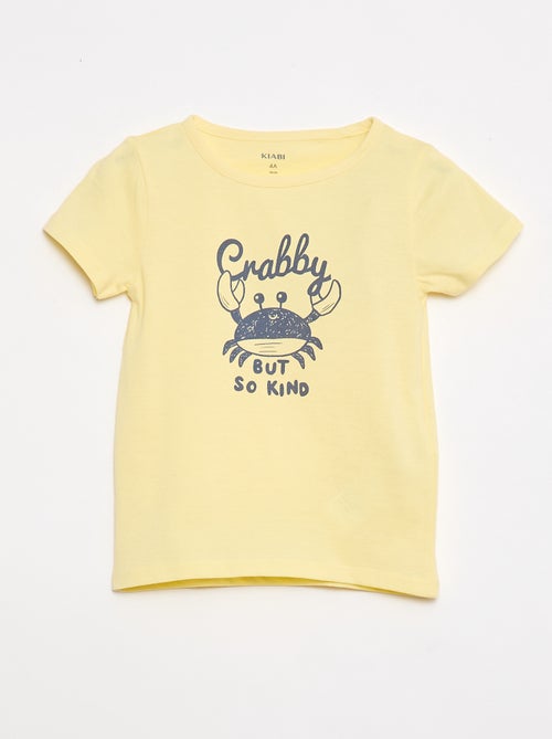 2-delige pyjamaset T-shirt + short - Kiabi