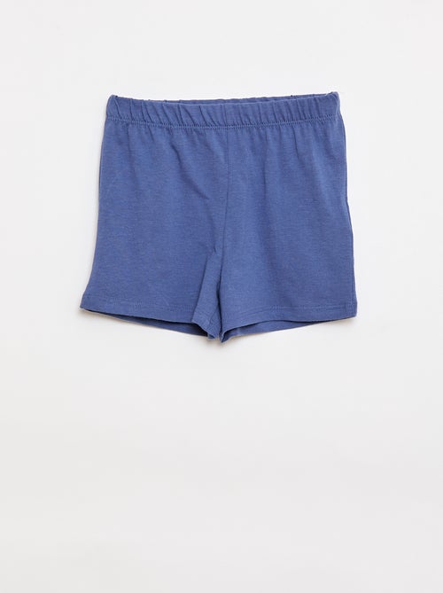 2-delige pyjamaset T-shirt + short - Kiabi