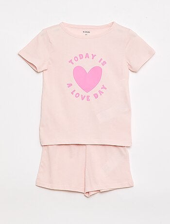 2-delige pyjamaset T-shirt + short