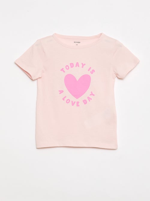 2-delige pyjamaset T-shirt + short - Kiabi