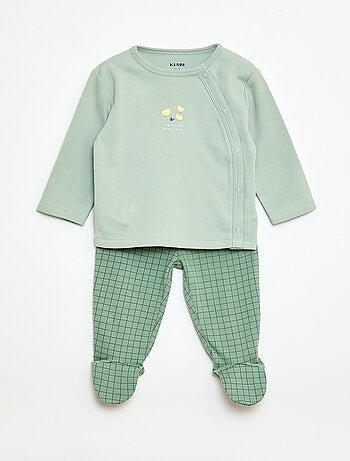 2-delige pyjamaset van fleece