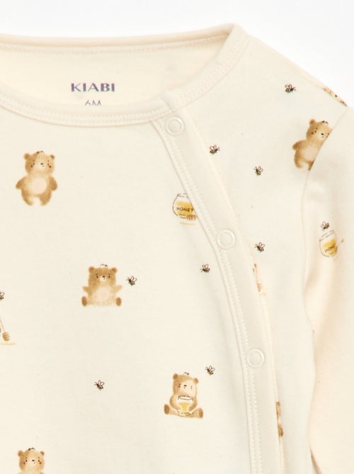 2-delige pyjamaset van fleece - Kiabi