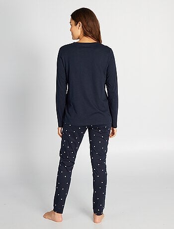 2-delige pyjamaset van jersey