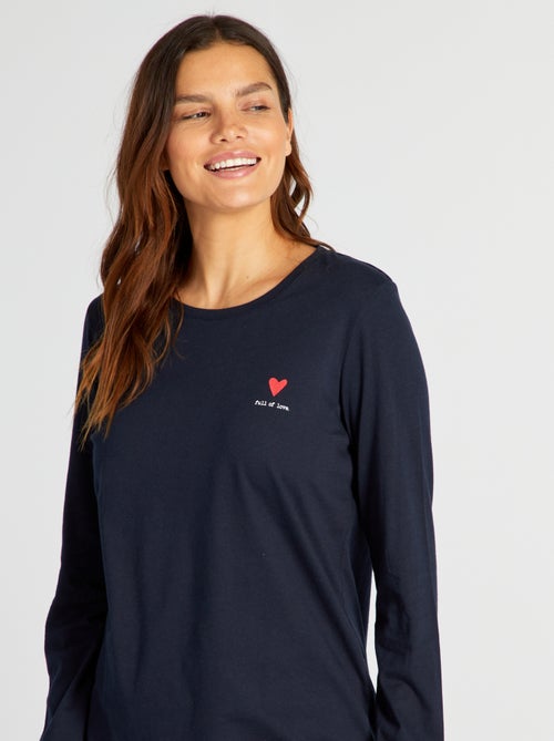 2-delige pyjamaset van jersey - Kiabi