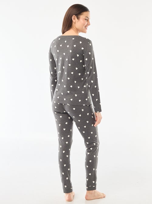 2-delige pyjamaset van jersey - Kiabi