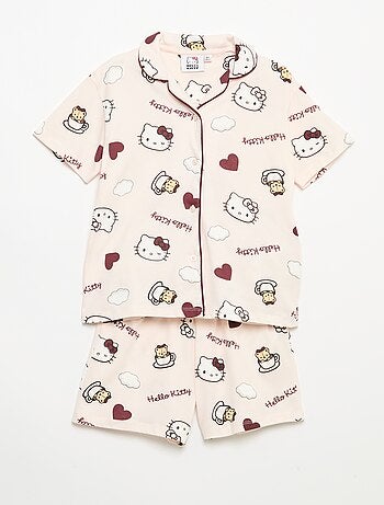 2-delige pyjamashort 'Hello Kitty'
