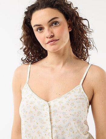 2-delige pyjamashortset met print