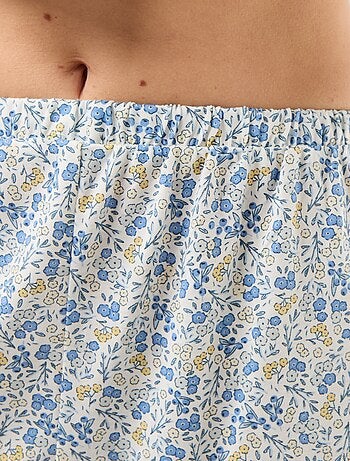 2-delige pyjamashortset met print