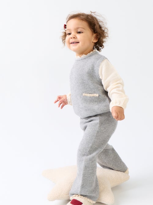 2-delige set - 2-in-1 trui + legging - Kiabi