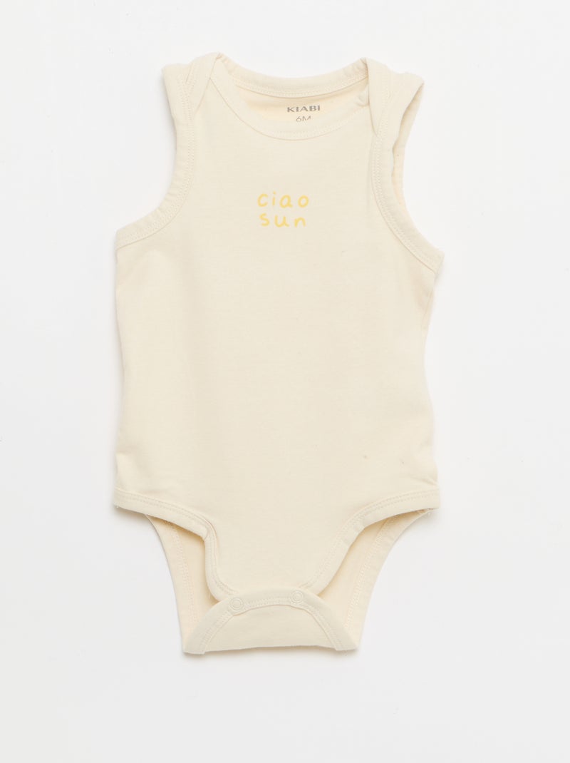 2-delige set - body + short Blauw - Kiabi